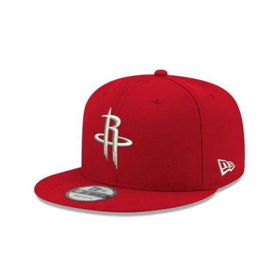 Red Houston Rockets Hat - New Era NBA OTC 9FIFTY Snapback Caps USA3485901